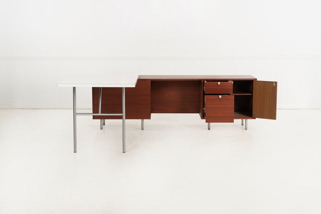 George Nelson for Herman Miller Executive Office Desk and Return, 1955