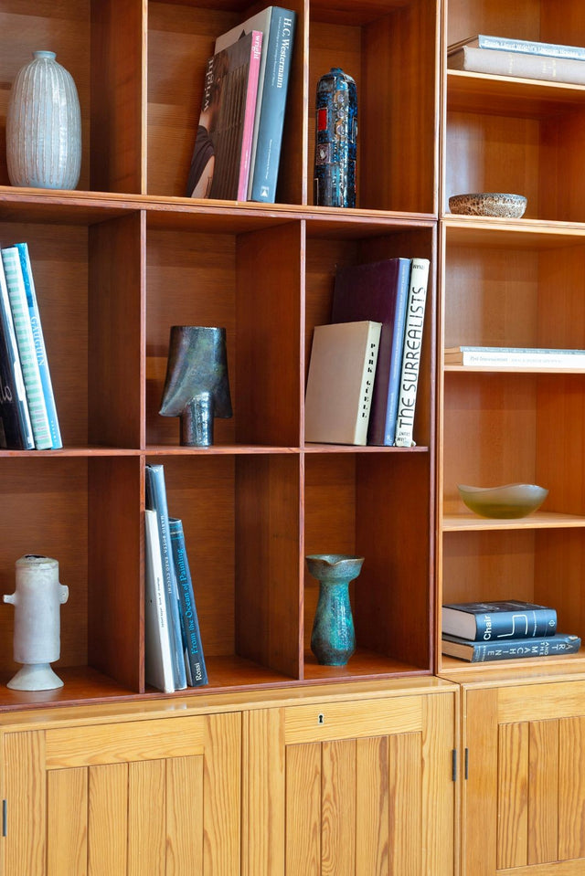 Mogens Koch Modular Bookcase Wall System for Rud. Rasmussen Denmark. c. 1955