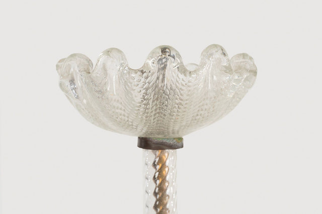 Attributed Barovier & Toso Chandelier, Italy, c. 1950