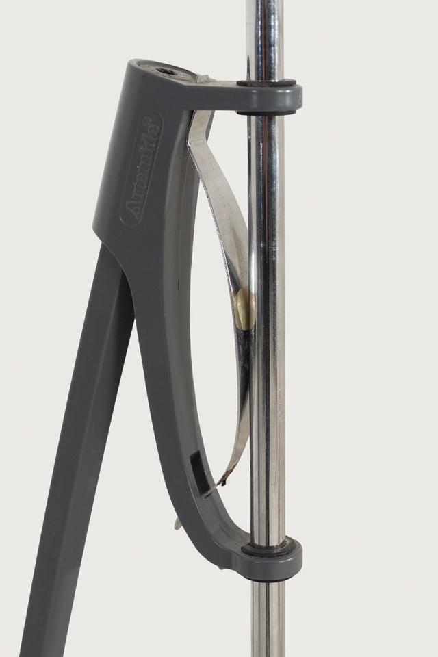 Enzo Mari for Artemide Alfiere adjustable floor lamp Italy, 1985