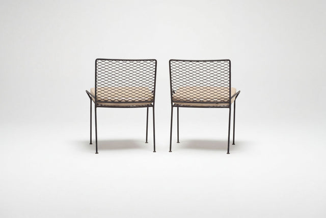 Original Pair of Van Keppel-Green Expanded Metal Series Chairs, Model 872, 1953