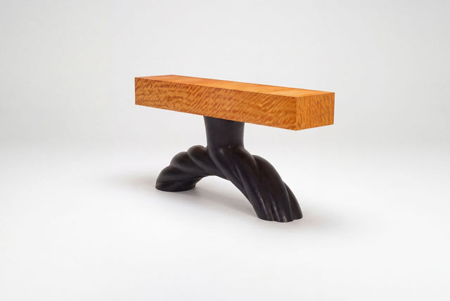 Wendell Castle Twisted Buffet Console Table, 1990