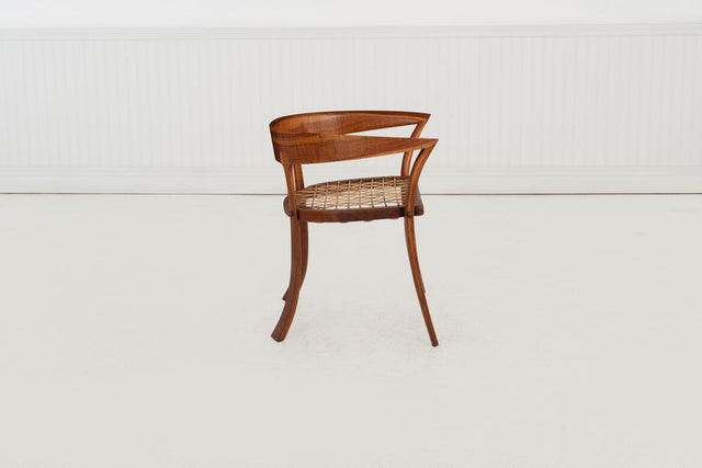 Arthur Carpenter Espenet Curved Back Arm Chair, c. 1980