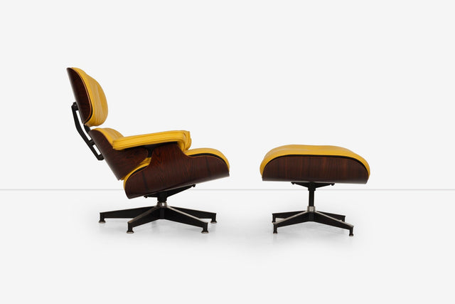 Charles Eames 670 & 671 Rosewood Lounge Chair and Ottoman for Herman Miller