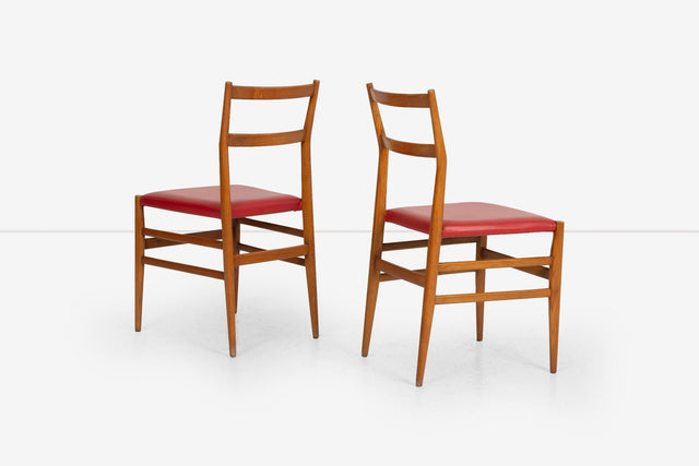 Gio Ponti Leggera Chairs Set of Ten for Cassina