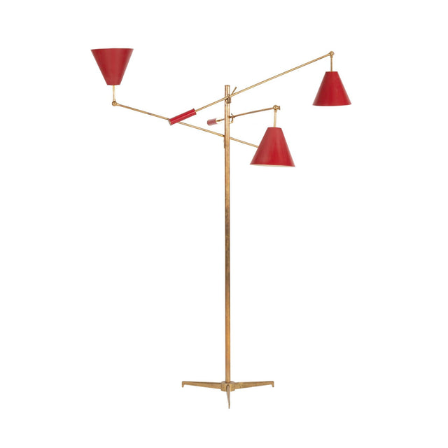 Angelo Lelli for Arredoluce Triennale Floor Lamp