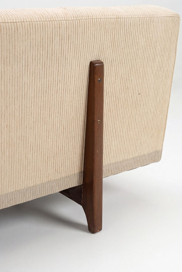Edward Worley for Dunbar Bracket Back Sofa 1955