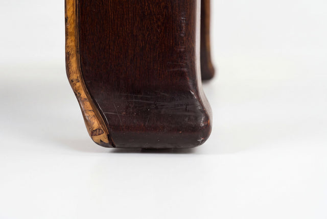 John Stuart Coffee Table with Geometric Veneered Top, c. 1960s