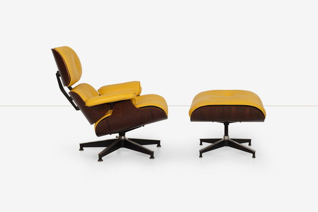 Charles Eames 670 & 671 Rosewood Lounge Chair and Ottoman for Herman Miller