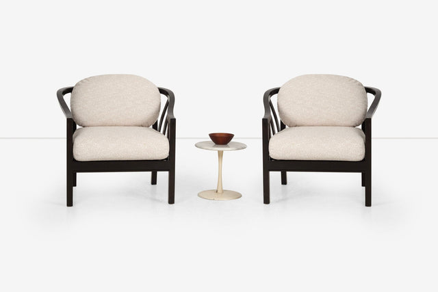 Roger Sprunger for Dunbar Pair of Lounge Chairs 1965c.