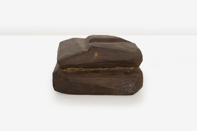 Paul Evans Rare Sculpted Bronze Resin Hinged Box