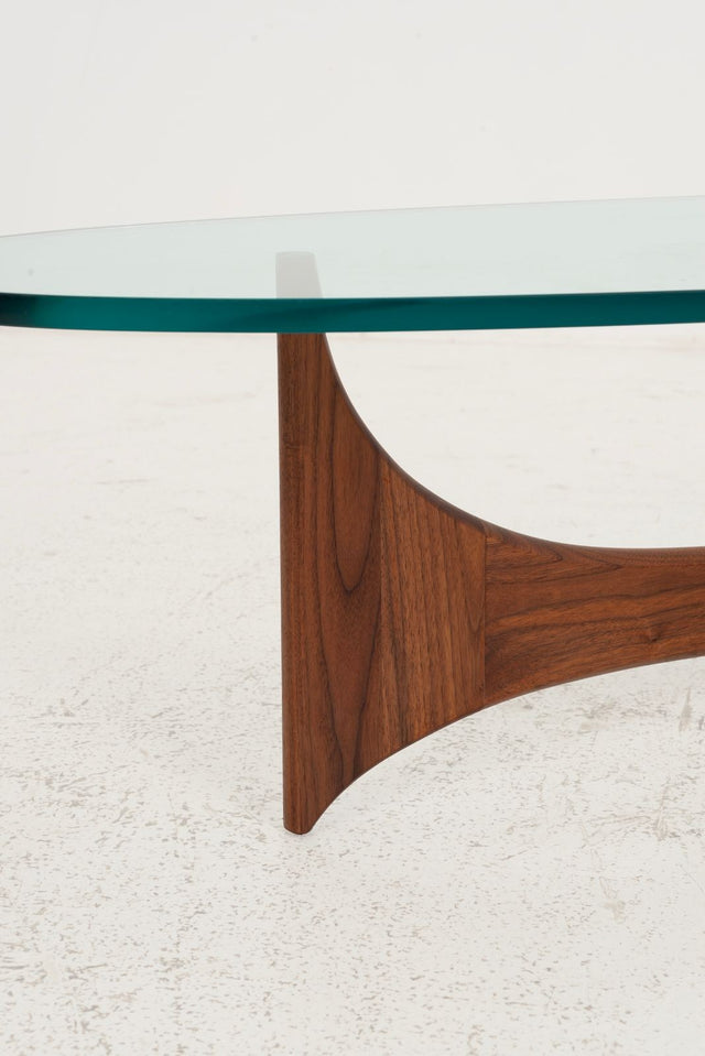 Adrian Pearsall for Craft Associates Oiled Walnut Coffee Table 1965