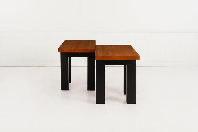 Pair of After Marcel Breuer Console Tables, Stillman Collection, c. 1970