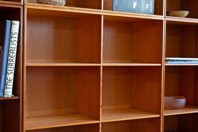 Mogens Koch Modular Bookcase Wall System for Rud. Rasmussen Denmark. c. 1955