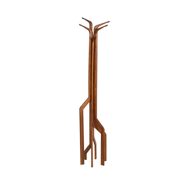 Charles B. Cobb Coat Stand, 1978 Medium Walnut