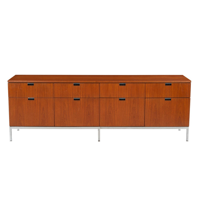 Florence Knoll Eight-Drawer Credenza in Teakwood