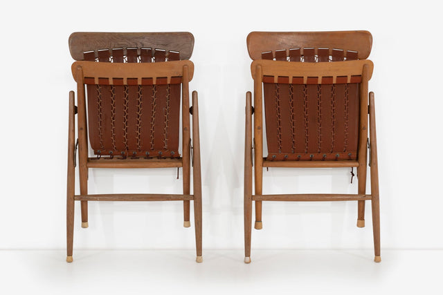 Maruni Mokko of Japan Folding Sling Chairs