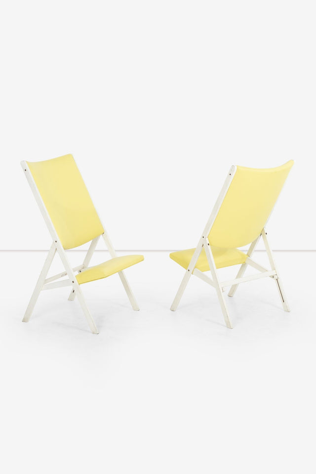 Pair of Gio Ponti Gabriela Lounge Chairs, Italy 1970