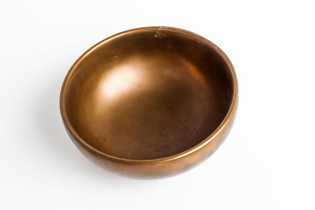 Alma Allen Solid Bronze Footed Bowl