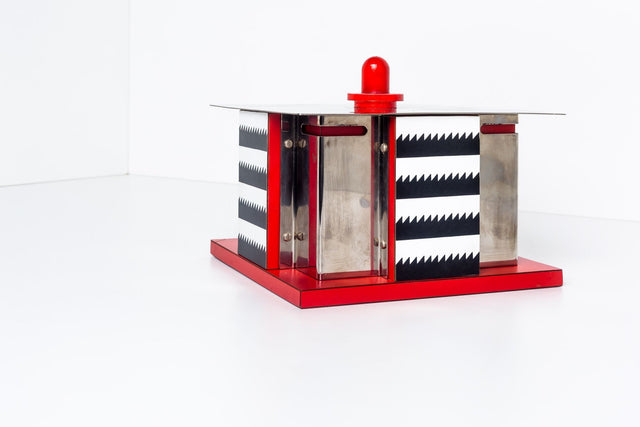 Nathalie Du Pasquier Gravieux Accueil Box from Objects for the Electronic Age