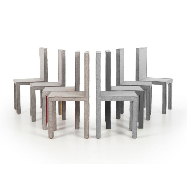 Reed and Delphine Krakoff RKDK Dining chairs, set of Eight