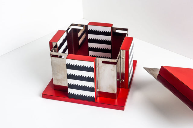 Nathalie Du Pasquier Gravieux Accueil Box from Objects for the Electronic Age