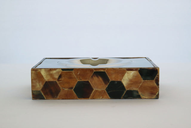 Mid Century Patterned Shell Ash Tray