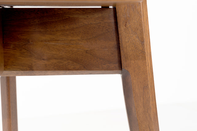 Style of Edward Wormley Walnut Side Table