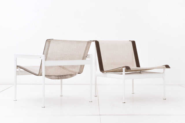 Richard Schultz Set of Four 1966 Series Armless Lounge Chairs