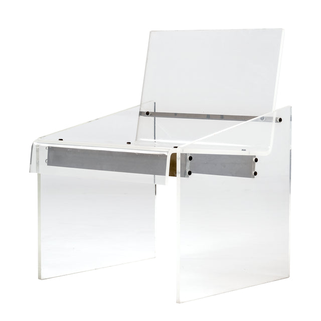 Lucite Chair in the Style of Charles Hollis Jones