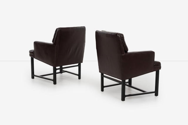 Edward Wormley Dunbar Pull-Up Lounge Chairs