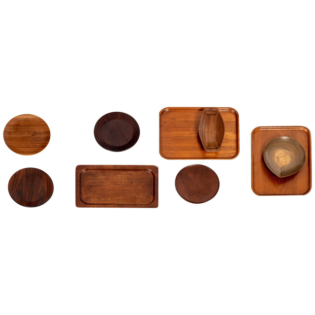 Collection of Wood Serving Pieces