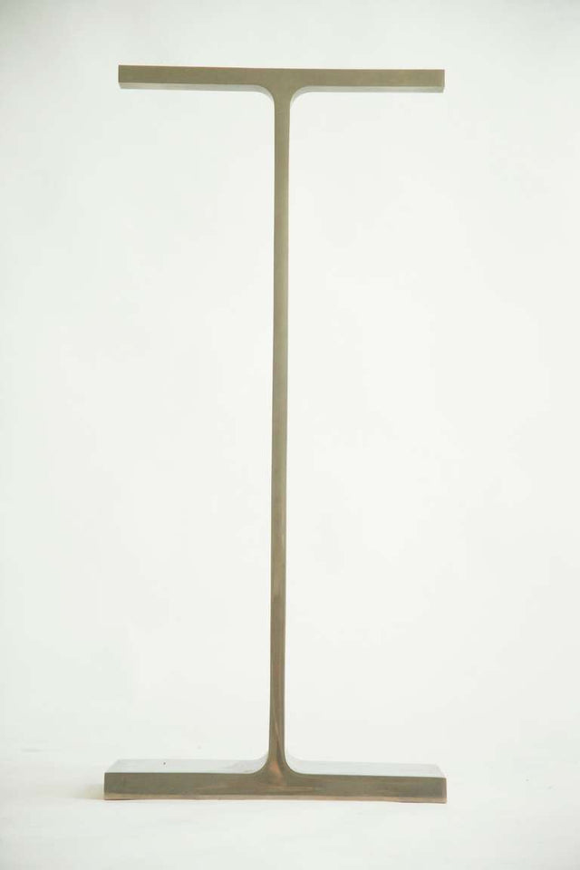 James Prestini I-Beam Sculpture w/Custom Pedestal