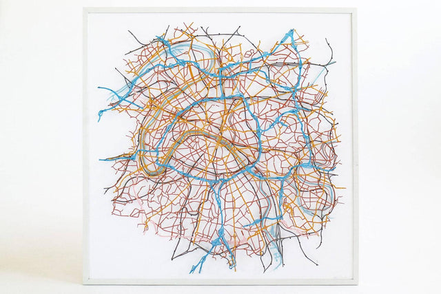 Matthew Picton “Greater Paris” Pinned-Film Artwork