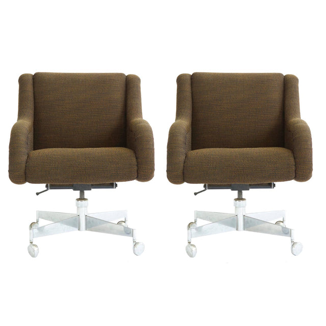 Roger Sprunger Pair of Office Chairs