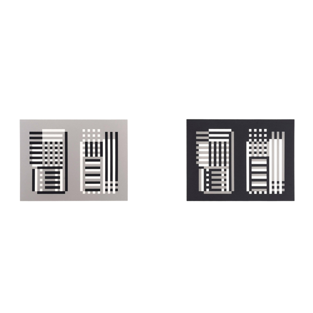 Josef Albers Silk Screen Diptych