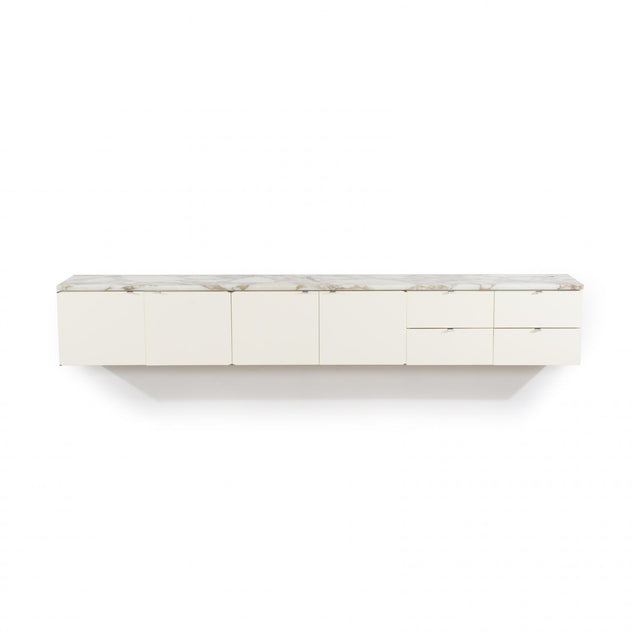 Florence Knoll Custom Wall-Mounted Cabinet by Knoll Associates, 1958