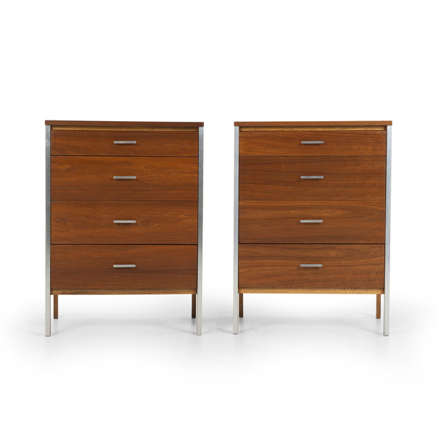 Pair of Paul McCobb for Calvin Four Drawer Dressers