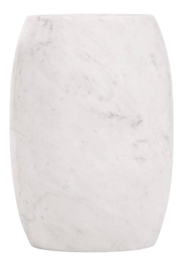 Marble End Table in the Style of Lucia Mercer