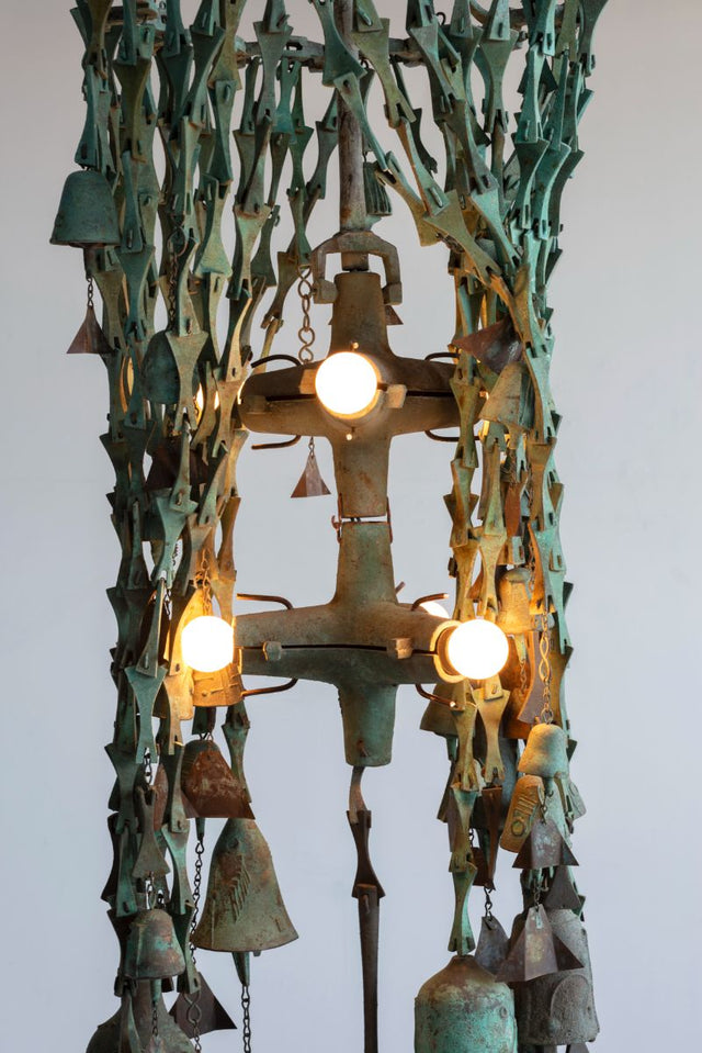 Monumental Chandelier by Architect Paolo Soleri