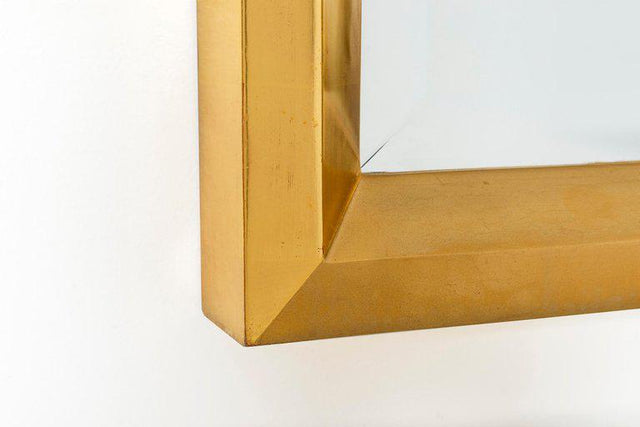 Warren Platner Gold Leaf Arched Mirror